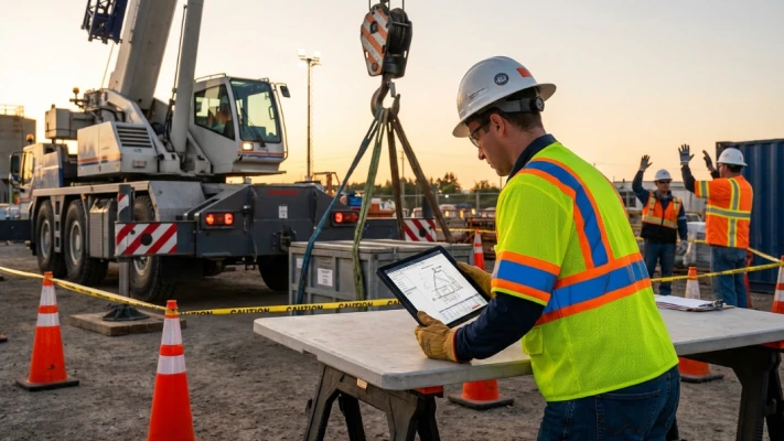 كيف تساهم خطط الرفع في منع الحوادث أثناء عمليات الرفع؟