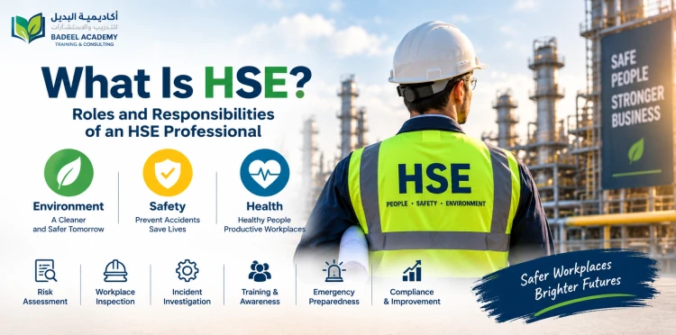 ما هو HSE؟ وما مهام مسؤول السلامة والصحة المهنية ودوره في بيئة العمل؟