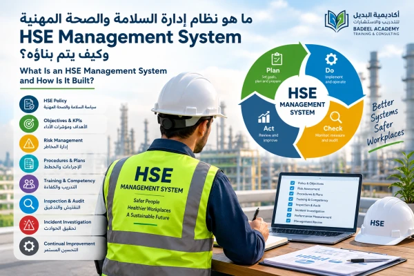 ما هو نظام إدارة السلامة والصحة المهنية HSE Management System وكيف يتم بناؤه؟